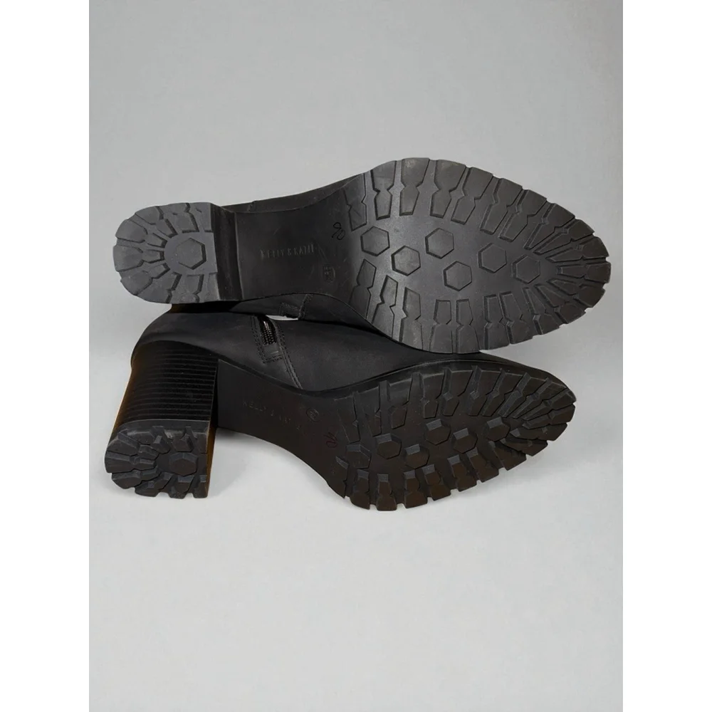 Kelly &‎ Katie Yona Women's Boots Booties Black Faux Suede Size 9.5 NWOB C8